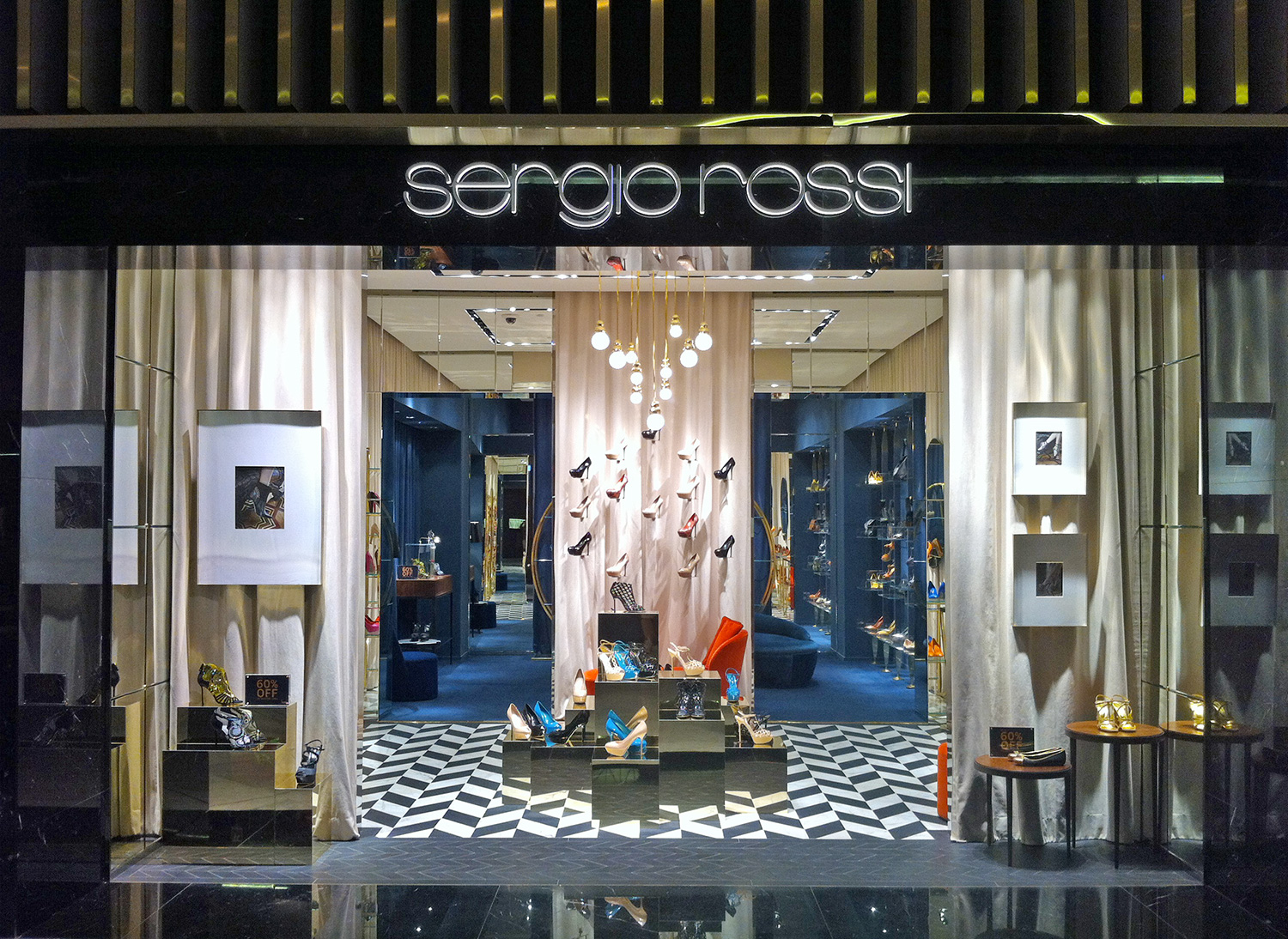 Sergio Rossi Boutiques and Corners Worldwide